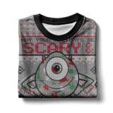 Hooktab May Your Holidays Be Scary And Bright Monsters Inc Ugly Christmas Sweater