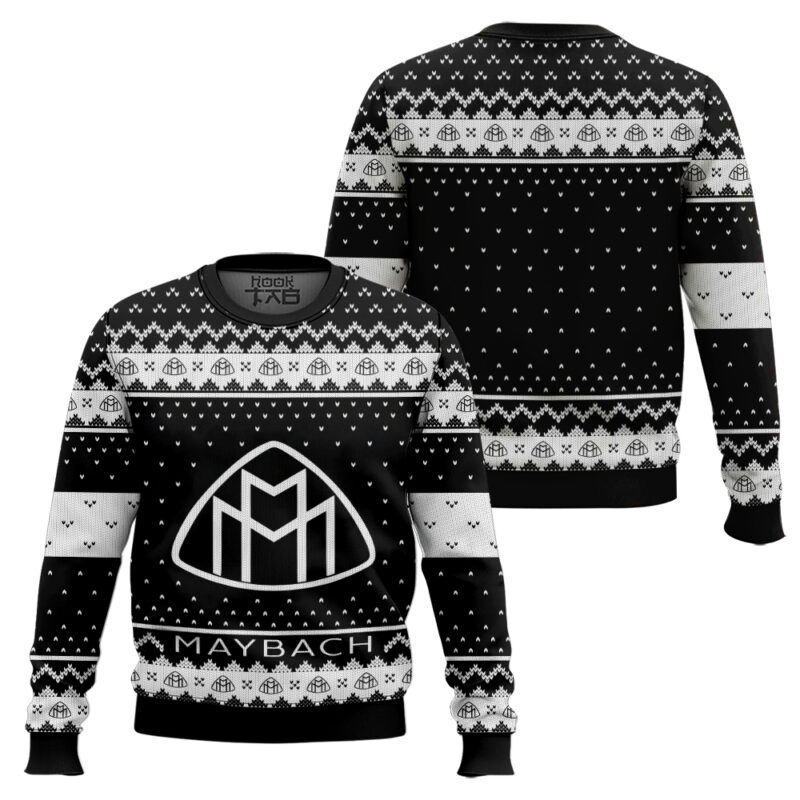 Hooktab Maybach Ugly Christmas Sweater Hooktab Maybach Ugly Christmas Sweater