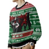 Hooktab McClain Now I Have A Machine Gun Die Hard Ugly Christmas Sweater