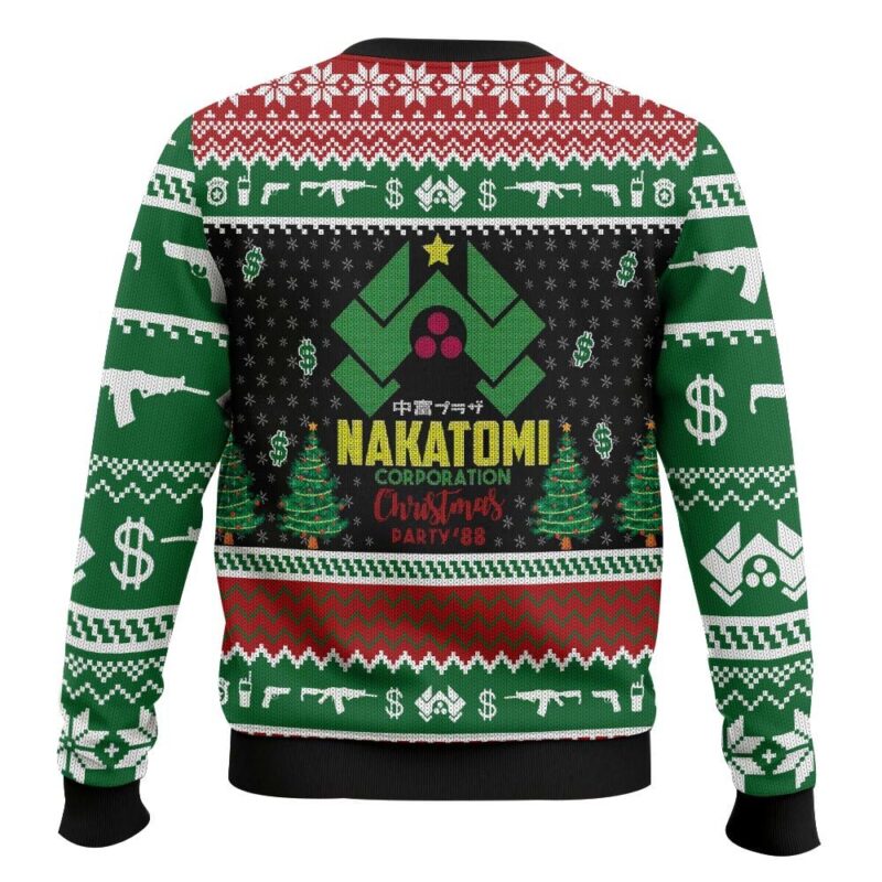 Hooktab McClain Now I Have A Machine Gun Die Hard Ugly Christmas Sweater Hooktab McClain Now I Have A Machine Gun Die Hard Ugly Christmas Sweater
