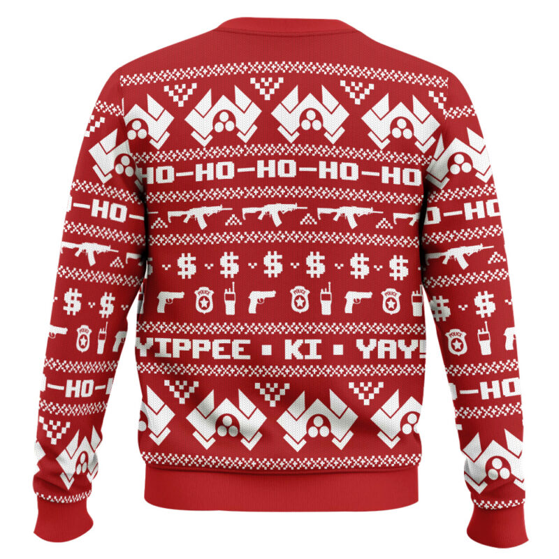 Hooktab Mcclane Winter Die Hard Ugly Christmas Sweater Hooktab Mcclane Winter Die Hard Ugly Christmas Sweater