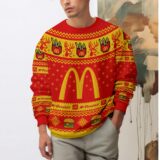 Hooktab Mcdonald's Ugly Christmas Sweater
