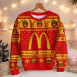 Hooktab Mcdonald's Ugly Christmas Sweater