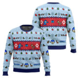 Hooktab Mega Holiday Mega Man Ugly Christmas Sweater