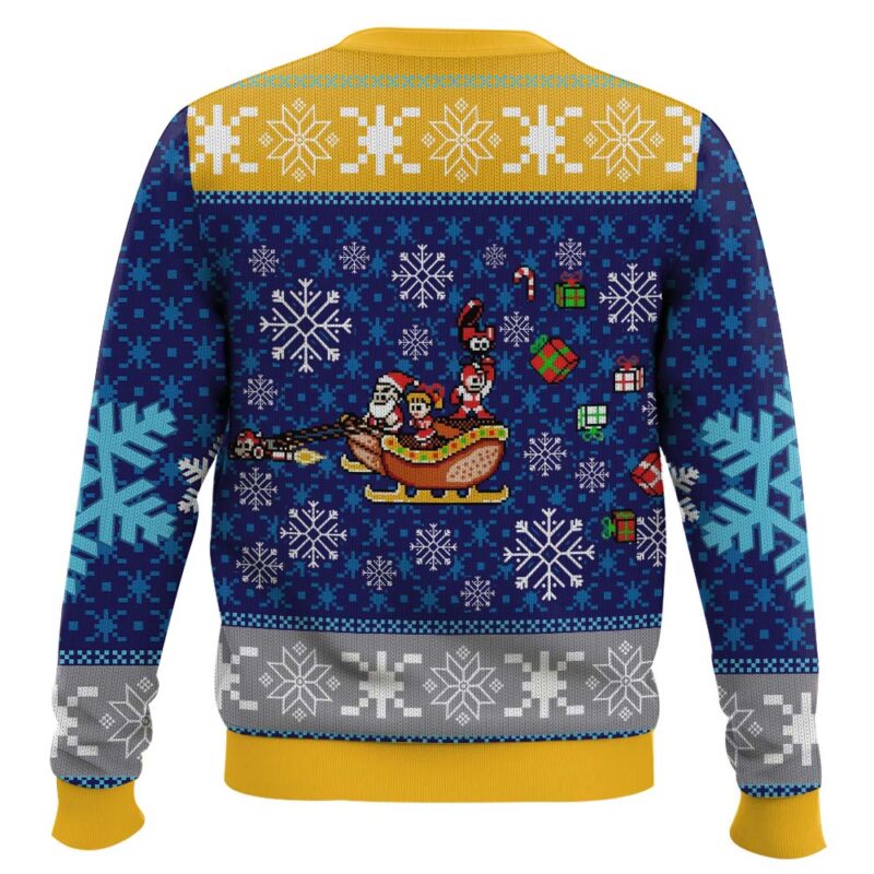 Hooktab Mega Xmas Mega Man Ugly Christmas Sweater Hooktab Mega Xmas Mega Man Ugly Christmas Sweater