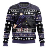 Hooktab Megumi Fushiguro Jujutsu Kaisen Ugly Sweater