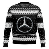 Hooktab Mercedes-benz Ugly Christmas Sweater