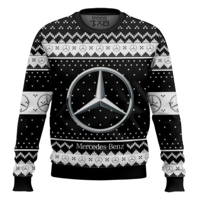 Hooktab Mercedes-benz Ugly Christmas Sweater