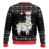 Hooktab Merry Alpaca Christmas Ugly Christmas Sweater