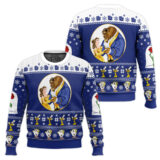 Hooktab Merry Beastmas Disney Ugly Christmas Sweater