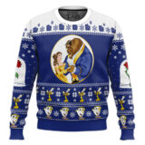 Hooktab Merry Beastmas Disney Ugly Christmas Sweater