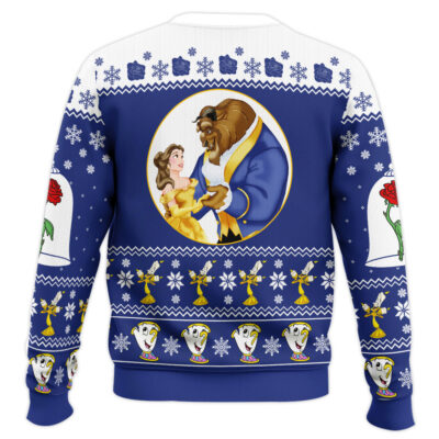 Hooktab Merry Beastmas Disney Ugly Christmas Sweater