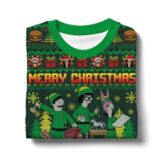 Hooktab Merry Christmas Bob's Burgers Ugly Christmas Sweater