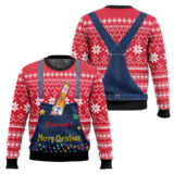 Hooktab Merry Christmas Coors Light Ugly Christmas Sweater