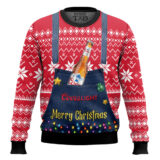 Hooktab Merry Christmas Coors Light Ugly Christmas Sweater
