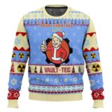 Hooktab Merry Christmas From Vault-Tec Fallout Ugly Christmas Sweater