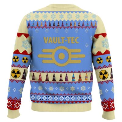 Hooktab Merry Christmas From Vault-Tec Fallout Ugly Christmas Sweater