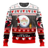 Hooktab Merry Christmas Kaguya-sama Love Is War Ugly Christmas Sweater