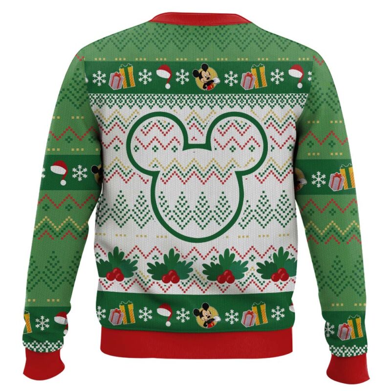 Hooktab Merry Christmas Mickey Mouse Ugly Christmas Sweater Hooktab Merry Christmas Mickey Mouse Ugly Christmas Sweater
