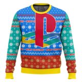 Hooktab Merry Christmas Playstation Ugly Christmas Sweater