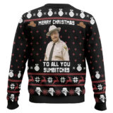 Hooktab Merry Christmas Smokey And The Bandit Ugly Christmas Sweater