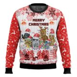 Hooktab Merry Christmas Star Wars Ugly Christmas Sweater