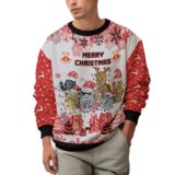 Hooktab Merry Christmas Star Wars Ugly Christmas Sweater