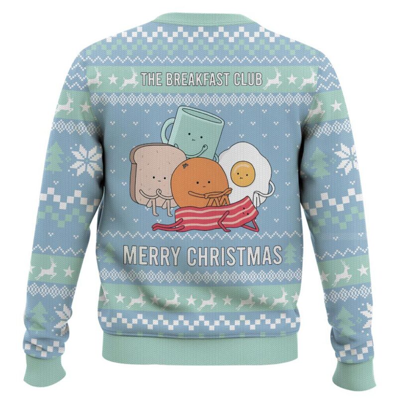 Hooktab Merry Christmas The Breakfast Club Ugly Christmas Sweater Hooktab Merry Christmas The Breakfast Club Ugly Christmas Sweater