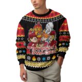 Hooktab Merry Christmas The Year Without A Santa Claus Ugly Christmas Sweater