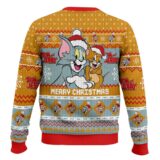 Hooktab Merry Christmas Tom And Jerry Ugly Christmas Sweater