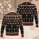 Hooktab Merry Christmas Uncle Scrooge Ugly Christmas Sweater