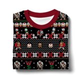 Hooktab Merry Christmas Uncle Scrooge Ugly Christmas Sweater