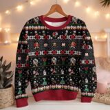 Hooktab Merry Christmas Uncle Scrooge Ugly Christmas Sweater
