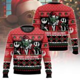 Hooktab Merry Christmas Yoda Star Wars Ugly Christmas Sweater