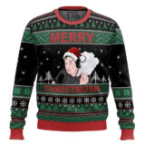 Hooktab Merry Christmusk Elon Musk Ugly Christmas Sweater