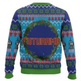 Hooktab Merry Kissmyas Futurama Ugly Christmas Sweater