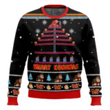 Hooktab Merry Kongmas Donkey Kong Ugly Christmas Sweater