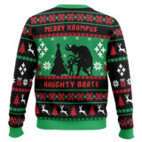Hooktab Merry Krampus Naughty Brat Ugly Christmas Sweater