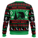 Hooktab Merry Krampus Naughty Brats Ugly Christmas Sweater