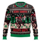 Hooktab Merry Krampus Naughty Brats Ugly Christmas Sweater