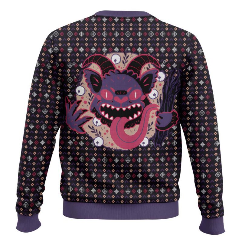 Hooktab Merry Krampus Ugly Christmas Sweater Hooktab Merry Krampus Ugly Christmas Sweater