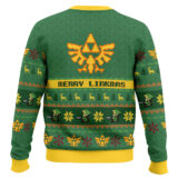 Hooktab Merry Linkmas Zelda Ugly Christmas Sweater