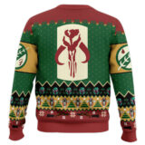 Hooktab Merry Mandalorian Star Wars Ugly Christmas Sweater