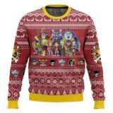 Hooktab Merry Mugiwara Pirates One Piece Ugly Christmas Sweater