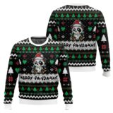 Hooktab Merry Pandamas Cute Panda Ugly Christmas Sweater