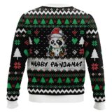 Hooktab Merry Pandamas Cute Panda Ugly Christmas Sweater