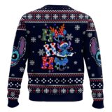 Hooktab Merry Stitchmas Lilo And Stitch Ugly Christmas Sweater