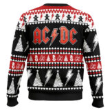 Hooktab Merry Xmas AC/DC Ugly Christmas Sweater