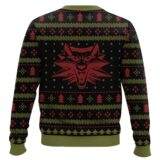 Hooktab Merry Xmas And Toss A Coin The Witcher Ugly Christmas Sweater