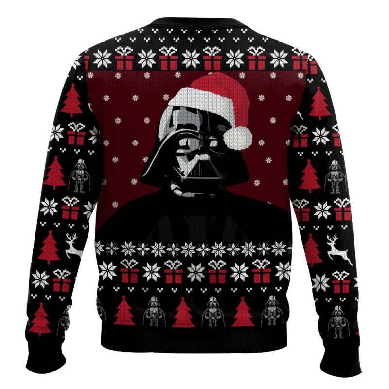 Hooktab Merry Xmas Darth Vader Star Wars Ugly Christmas Sweater Hooktab Merry Xmas Darth Vader Star Wars Ugly Christmas Sweater